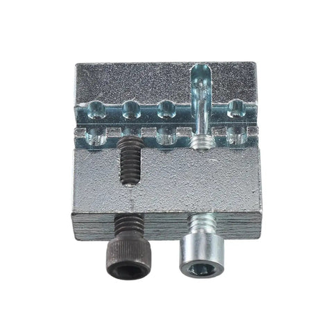 Chain Breaker Tool For Number 35 Racing Chains, beefy pin removal tool, CNC carbon steel, front view