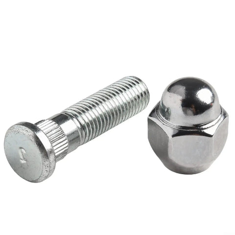 Premium Wheel Lug Stud Kit M12x1.5 For Hyundai Sonata Elantra Santa Fe And Kia Optima Sorento With Solid Steel Replace Bolts 28mm Hex 21mm close-up