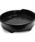 Heavy Duty 55 Gallon Drum Drain Funnel With Chemical Resistant Plastic, Ribbed Drainage Channels, And Filter Gate To Catch Debris