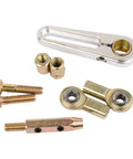 21 Inch Adjustable Transmission Column Shift Linkage Replacement For GM Chevy Vehicles ACA-1800 CB5010 Easy Install Beefed Up Durable Alloy Build For Precise Smooth Gear Shifts And Reliable Performance, with hardware