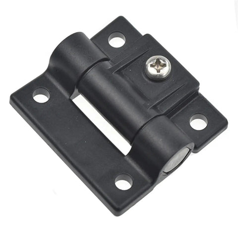 Heavy Duty Black Plastic Adjustable Friction Torque Hinge With Sleek Positioning Control And No Sweat Install For Cabinets Doors Or DIY Projects Solid Top Shelf Gear That Nails Your Setup And Keeps Things Tight Daily