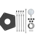 Components of Soldering Helper Arm With 3X Magnifying Lamp The Ultimate Third Hand Soldering Station For PCB And Circuit Boards