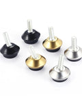 20Pcs Adjustable Furniture Leveler Feet With M6 Threads in black, gold, and silver for stable, wobble free setups on uneven floors, easy install