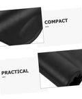 Close-up of black steam wand heat shield sleeve for espresso machines, showing compact and practical design features.