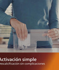 Person inserting AquaClean Calc And Water Filter For Your Coffee Maker Keeps Descale At Bay For Up To 5,000 Cups Reduces