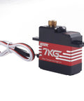 Beefy 7Kg Digital RC Servo With Full Metal Gear Ultra Durable High Torque Micro Servo 25T Arm Included side view