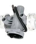 Drain Pump Assembly For Front Load Washing Machines AHA75853803 Cross Reference AP6985799 PS12750086 EAP12750086 with gray housing and hose ports