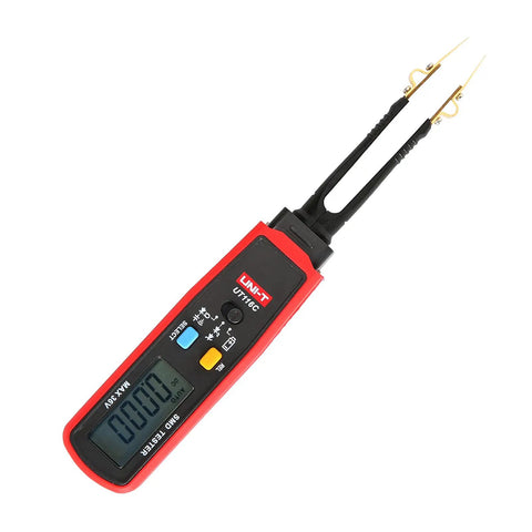 UT116C Pro Smart SMD Tester With Rotating LCD And Tweezers, 6000 Counts Auto Ranging, handheld electronic measurement tool