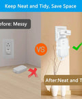 Adhesive Doorbell Mounting Kit With Pin For Blink Video Doorbell And Outlet Wall Mount For Sync Module Core, tidy wall setup