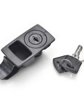 Black Color Door Locking Cabinet Drawer Retractable Spring Loaded Panel Latch Lock For Secure Storage Cabinets And Drawers