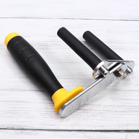 Killer Grip No Sweat Drywall Lifter And Gypsum Board Carrier With Wide Rubber Base sturdy alloy frame and rubber grips for easy lifting
