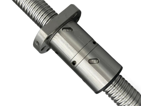 Customizable Size DFU2005 Ballscrew Set With End Machined Ball Nut And Nut Housing BK BF15 End Support And RM2005 Coupler 550mm