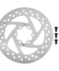 145mm Six Bolt Disc Brake Rotor For Road And Mountain Bikes And Electric Scooter Models Delivers Crisp Braking And Stops On A Dime