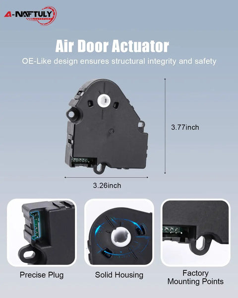 HVAC Blend Door Actuator Replacement For Chevy Silverado 1500 2500 Suburban Tahoe GMC Sierra Yukon XL Cadillac Escalade