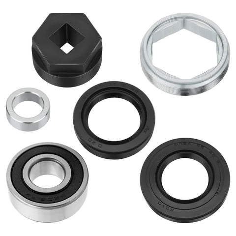 Steering Stem Bearing Seal Holder Nut And Tool Kit parts for ATV Models Banshee 350 YFZ350 1987 2006 illustrated components