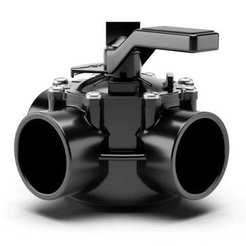 One And A Half Inch 3 Way Pool Diverter Valve With Positive Seal Posi Close And No Lubrication Lubeless Replacement Valve For Heaters