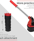Heavy Duty Furniture Lifter With Four Sliders For Easy Safe Moving Of Sofas Couches And Refrigerators Appliance Roller