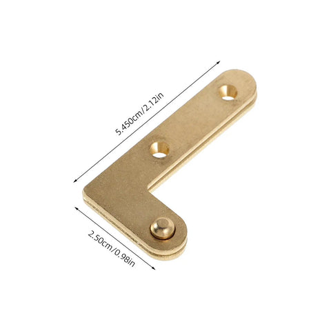 Antique Copper Pivot Door Hinges Set For Wooden Doors Dope Hidden Concealed Mechanism, brass hinge, dimensions shown
