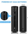 Voice Remote For Fire TV Stick And Cube And Insignia Smart TVs With Voice Control Compatible With Lite 2nd Gen 3rd Gen 4K Max Pioneer And Hisense Sets Easy Pairing No Fuss Setup For Smooth Streaming back view showing battery compartment