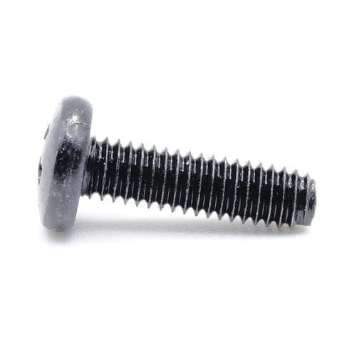 Top Shelf Replacement TV Stand Screws Compatible With Samsung 6003-001334 black self-tapping screw with metallic finish.