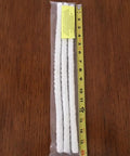 Fiberglass Wine Bottle Wick Set For Tiki Torches And DIY Oil Lamps, One Half Inch By Sixteen Inches, Made In USA, 3 wicks with ruler