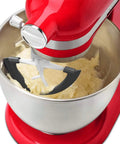 Flex Edge Beater For Tilt Head Stand Mixers Must Have Weeknight Friendly 4.5 To 5 Quart With Silicone Scraper Edge in mixer
