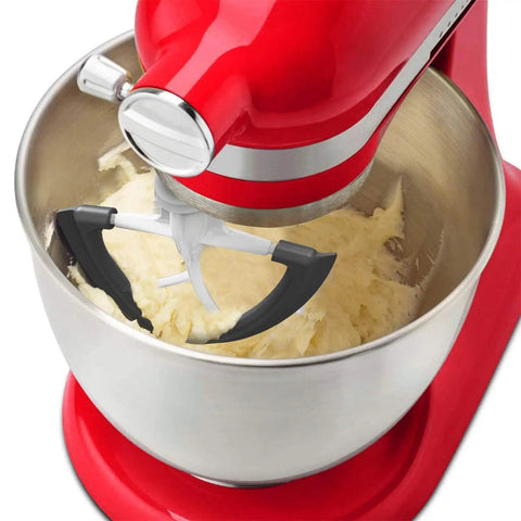 Flex Edge Beater For Tilt Head Stand Mixers Must Have Weeknight Friendly 4.5 To 5 Quart With Silicone Scraper Edge in mixer