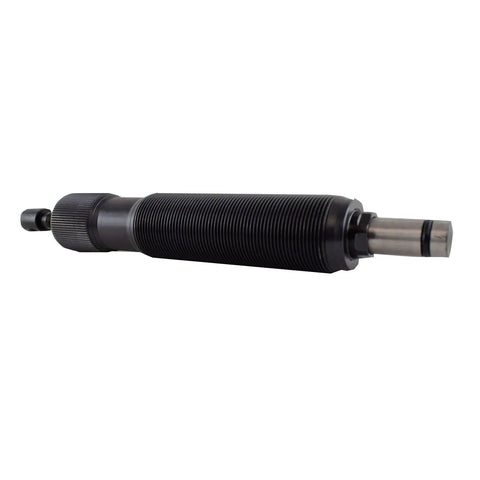 Close-up of 10 Ton Hydraulic Ram Gear Hub Bearing Separator Puller Tool With Screw Drive, showing screw mechanism and metal construction.