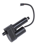 Farm Tough Round Baler Linear Actuator Straight Bolt On Replacement For New Holland 848 853 855 showing black electric actuator with cable.