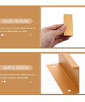 Four Pack Invisible Drawer Pulls 80mm Gold Slick Edge Finger Pulls For Cabinets And Drawers Modern Kitchen Hardware showcase