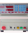 Control panel of Top Shelf Automatic Cable Winder Reel With Six Thousand Rpm Variable Speed Control displaying settings and buttons.