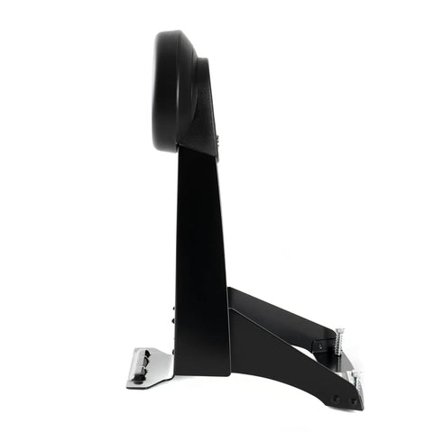 Side view of Electronic Drum Kick Tower With Natural Feel And Sensitivity Control Aux Pad Input Anti Slip Velcro And Spikes