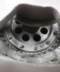 Interior view of 1 HP Industrial Motor, 575V 3 Phase Workhorse, 850 RPM, Open Enclosure, Frame 56Y, mechanism detail