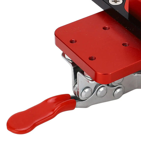 Concealed Hinge Jig 35mm With Drill Bit, Door Hinge Hole Locator Guide For Woodworking, Aluminum Alloy Hole Opener, Pin Clamp, Quick Fix Easy Install, Durable Woodworking Auxiliary Tool