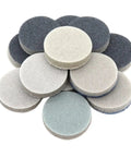 Kick Butt With 120 Pcs Premium 1 Inch Foam Sanding Discs featuring Hook Loop Fastener And Dust Venting Design for Smooth Car Paint Buffing And Polishing Jobs That Feel Like Magic, assorted soft foam discs.
