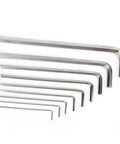 Heavy Duty Nine Piece Metric Hex Key Set Wrench Kit Storage Cover Chrome Vanadium Steel Auto Repair Machine Handles 1 5 Mm To 10mm Bolts Rugged Build Stops Snapping Grinds Fixed Repairs Shop Mechanics Finish Work Save Avoid Brands, nine metric hex keys