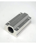 Linear Bearing Slider SCS8LUU 8mm Length For CNC Parts And 3D Printer Parts Dope Smooth Precision Machine Tools ABEC1 Bearing Steel For High Precision Industrial Electronics Packaging Medical Textile Equipment, aluminum housing