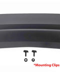 Rear Trailer Hitch Cover Replacement For 2021 2022 2023 Tahoe Suburban Yukon Yukon XL Denali with mounting clips in textured PP plastic