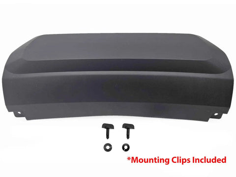 Rear Trailer Hitch Cover Replacement For 2021 2022 2023 Tahoe Suburban Yukon Yukon XL Denali with mounting clips in textured PP plastic