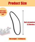 Brake Lathe Silencer 9.25 Inch Band Fit For Most Standard Lathes No Nonsense Noise Reduction