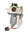 Washer Lid Lock Replacement WH01X27954 Keeps the Lid From Popping Open During Wash and Spin Cycles, white and black plastic lock