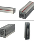Micpointik for spirit Level, robust steel construction, compact size, ideal for precise alignment in workshops.