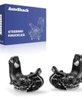 Ride Ready Front Steering Knuckle Replacement Kit For VW Jetta 1999 2005 Beetle 1999 2010 Golf 2000 2006 1.8L 1.9L 2.5L FWD Driver Side And Passenger Side With Wheel Bearing Hub Assembly 5-Lug shown with box packaging