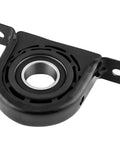 Professional Grade Drive Shaft Center Support Bearing Assembly With Reinforced Grease Seals For 2005 2015 Nissan Frontier And 2004 2015 Nissan Titan Straight Up No Drama Swap, detailed view of black steel bearing.