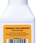Premium Pneumatic Tool Oil 4 Oz Pro Grade All Weather Lubricant For Air Tools 30 Weight Industrial Strength Non Detergent