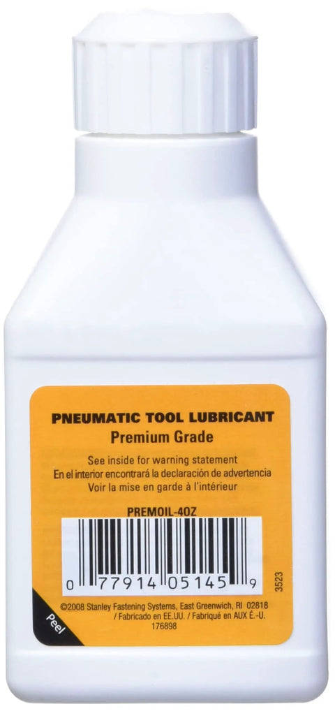 Premium Pneumatic Tool Oil 4 Oz Pro Grade All Weather Lubricant For Air Tools 30 Weight Industrial Strength Non Detergent
