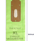 Fifteen Pack Type CC Vacuum Bags For Oreck XL Upright Vacuums Boss Level Filtration Size 7.1 x 24.8 inches