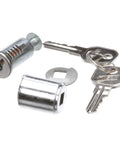 Kason Key for Model KHC102 Replacement Silver Key for Freezer Door Lock, with lock cylinder and two keys