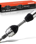 Dodge Ram 1500 CV Axle Shaft Assembly Front Left Or Right For 4x4 Models 2002-2010 And 2011 With 3.7L 4.7L 5.7L 5.9L V8 Durable Front Axle Replacement Guaranteed. Box packaging and axle on display.
