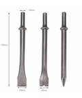 Pro Grade Air Hammer Long Bit Set For Chipping And Punching Pneumatic Tool Compatible With Most Hammers Metalworking